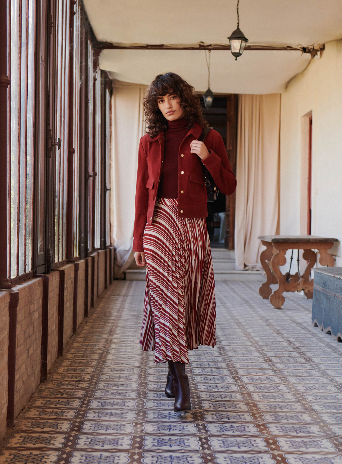 Falda Junon - Rojo