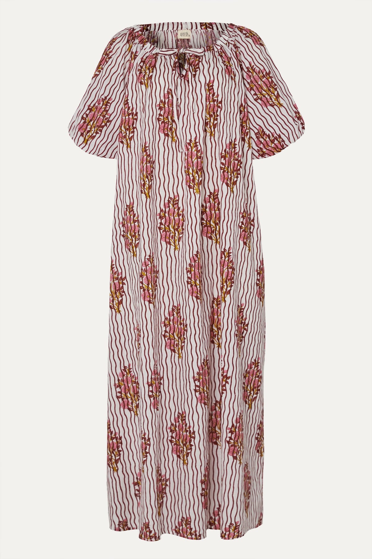 Vestido Justina Stripes