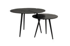 Kourdeboer Set of 2 - Side Table - Aluminum - Beige