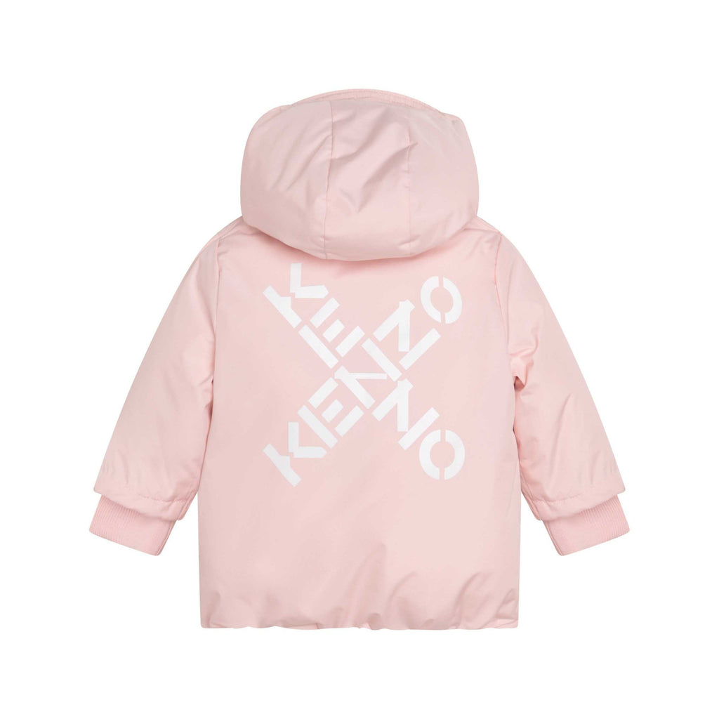Plumífero Rosa Pétalo - Bebé Niña