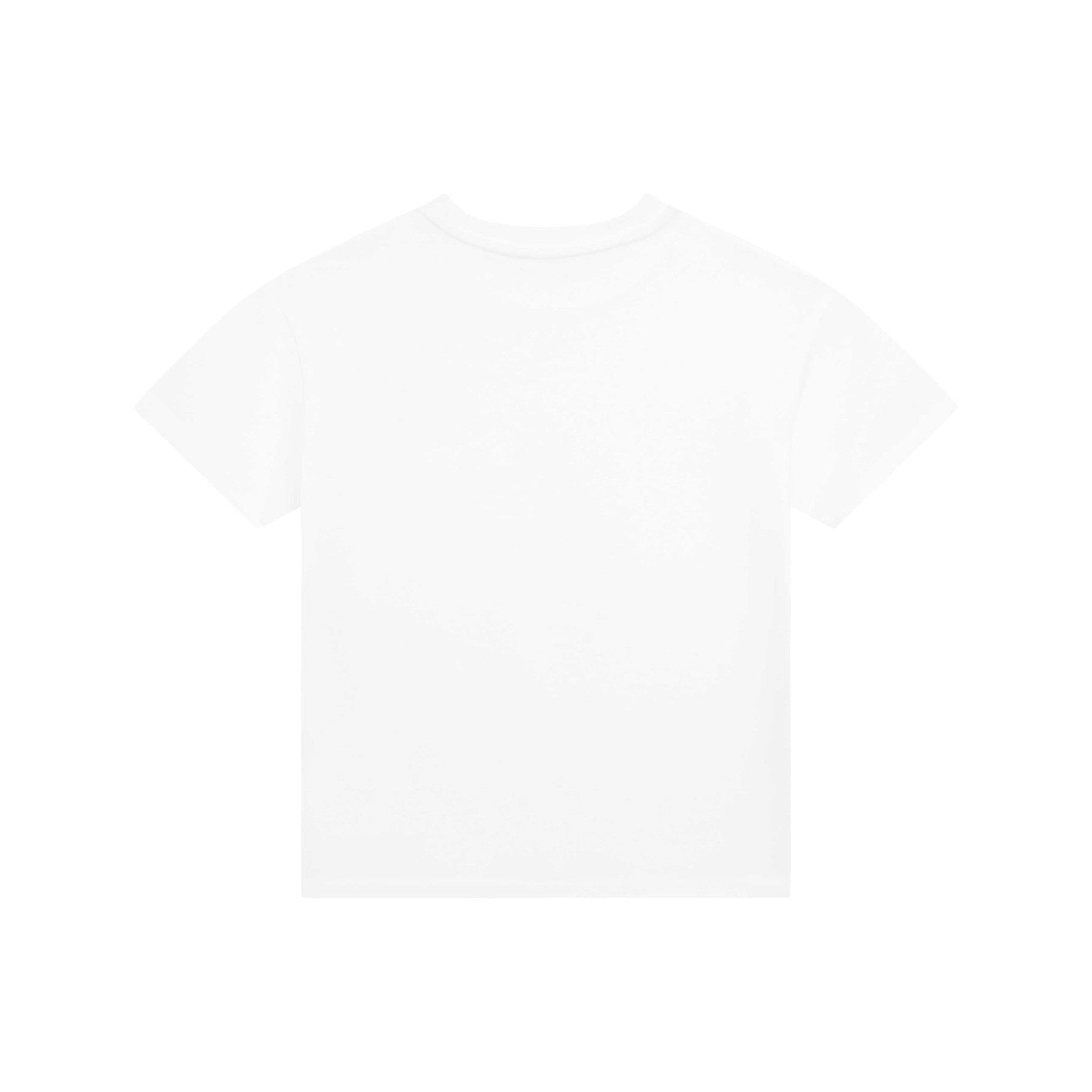 White Short Sleeve T-Shirt - Child Boy