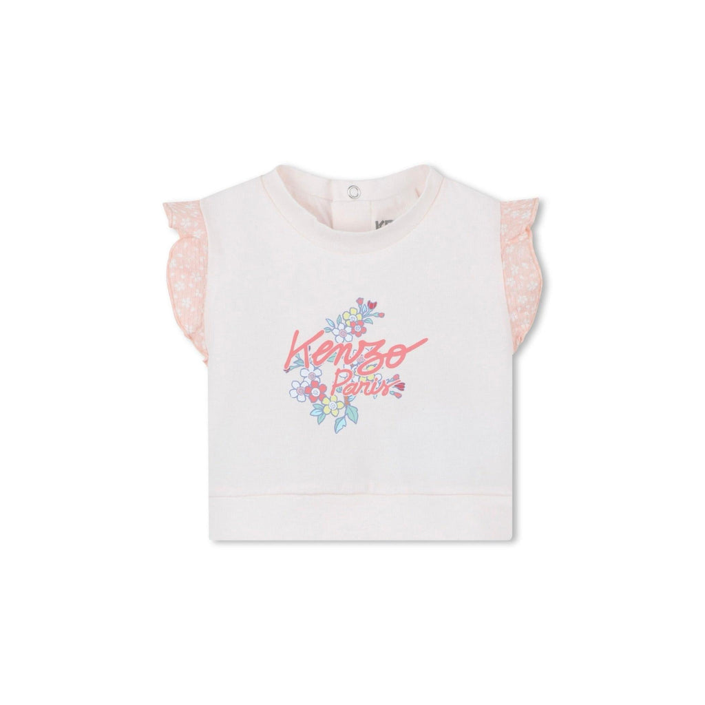 T-shirt- og buksesæt - Babypige