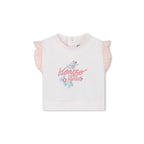 T-shirt- og buksesæt - Babypige
