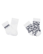 Set Da 2 Paia Di Calze - Offwhite