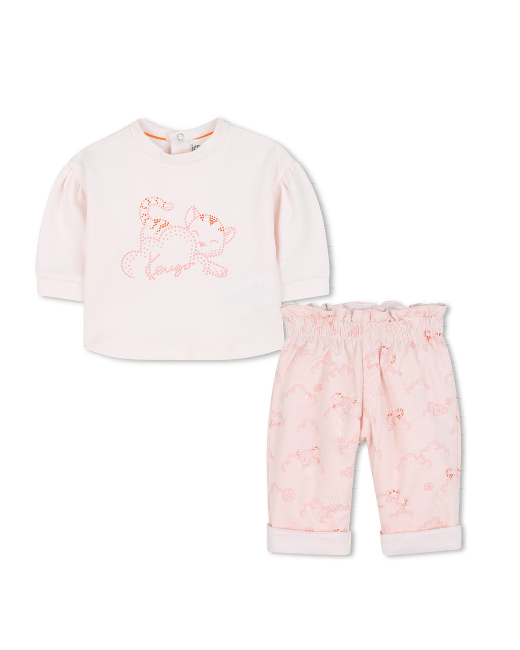 Set T-Shirt + Broek - Veiled Rose