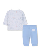Ensemble T-Shirt + Pantalon - Ciel