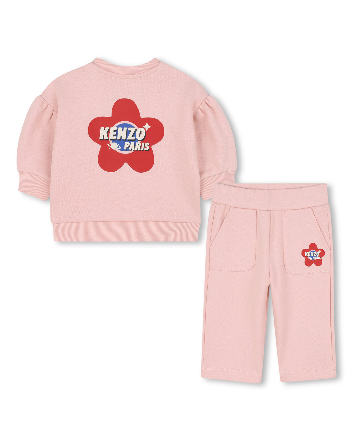 Set Sweatshirt + Broek - Atomic Pink