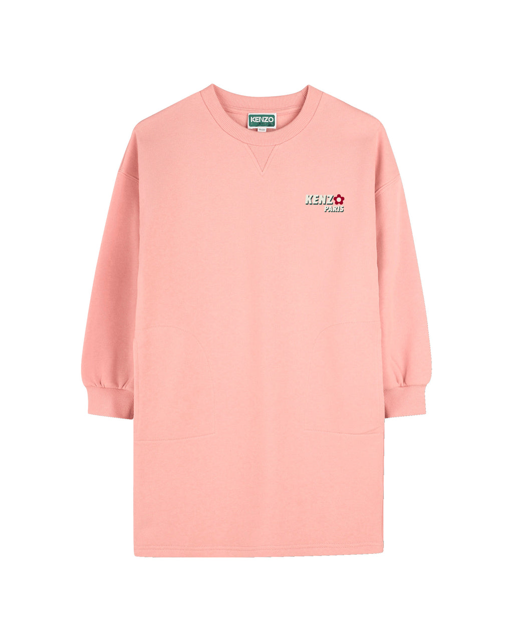 Långärmad Klänning - Atomic Pink