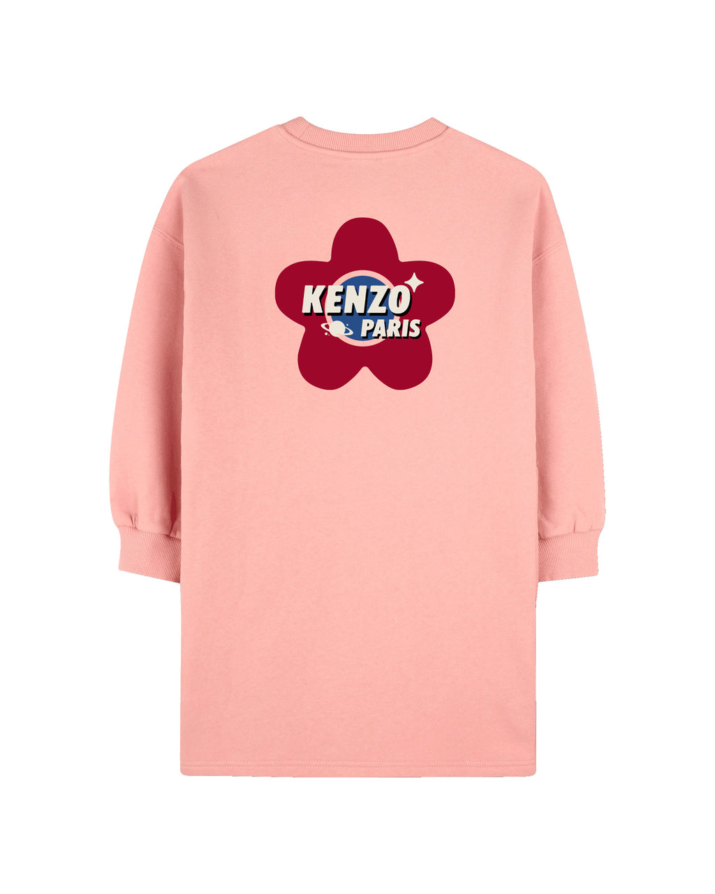 Långärmad Klänning - Atomic Pink