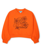 Sweatshirt - Mørkorange