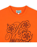 Sweatshirt - Mørkorange