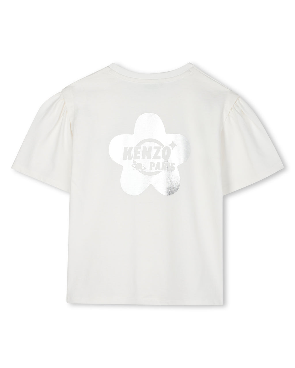 Kurzarm-T-Shirt – Offwhite