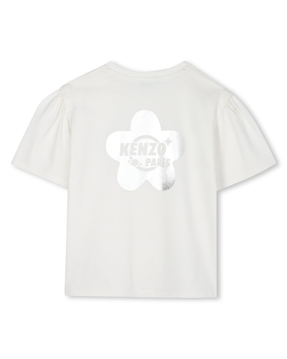 Kurzarm-T-Shirt – Offwhite