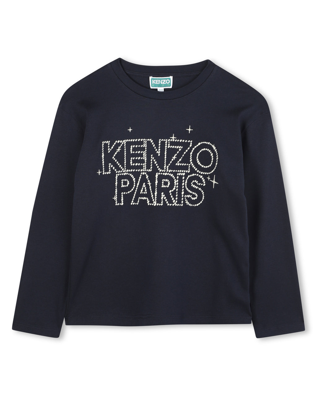 Langærmet T-shirt – Bleu Mistral