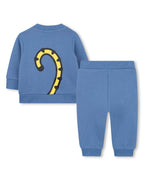 Completo Felpa + Pantaloni Tuta - Bleu Air
