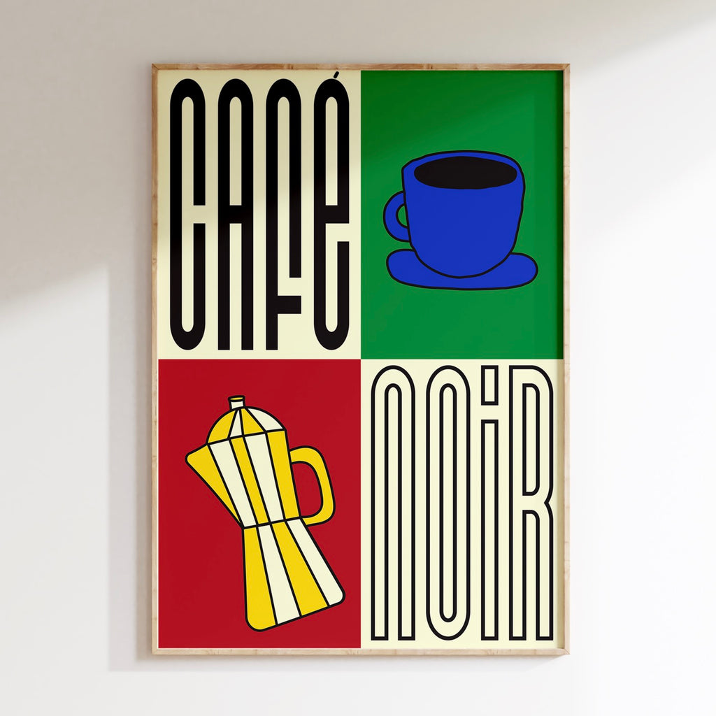 Café Noir - Multicolore