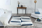 Karena 676 Soft Shaggy Rug - Blue