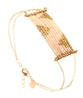 Kara Gold Salmon Bracelet