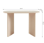 Karia - Console - Effet Laqué - Beige