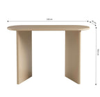 Karia - Console - Effet Laqué - Caramel