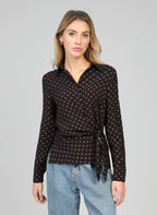 Blouse Kavira Palinto Marron