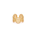 Bague Ajustable "Sophie" Acier Inoxydable