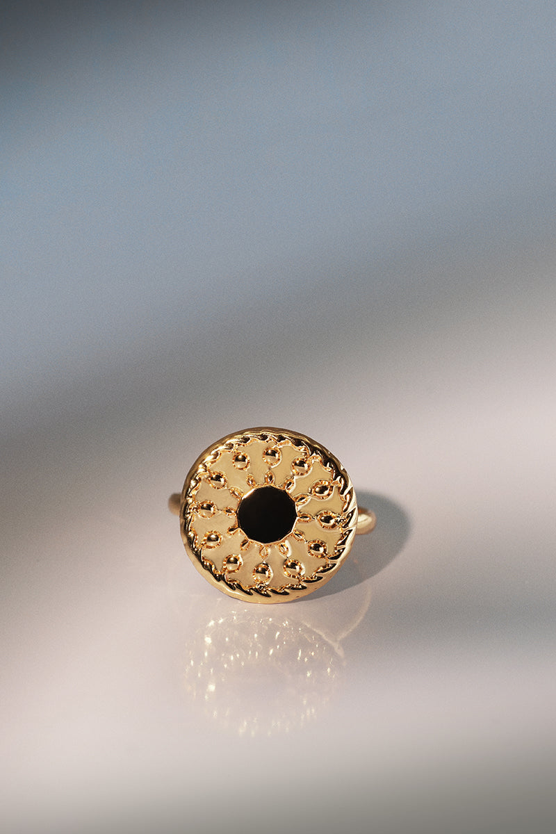 Bague Ajustable "Sylvie" Acier Inoxydable