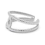 Bague Ajustable "Tatiana" Acier Inoxydable