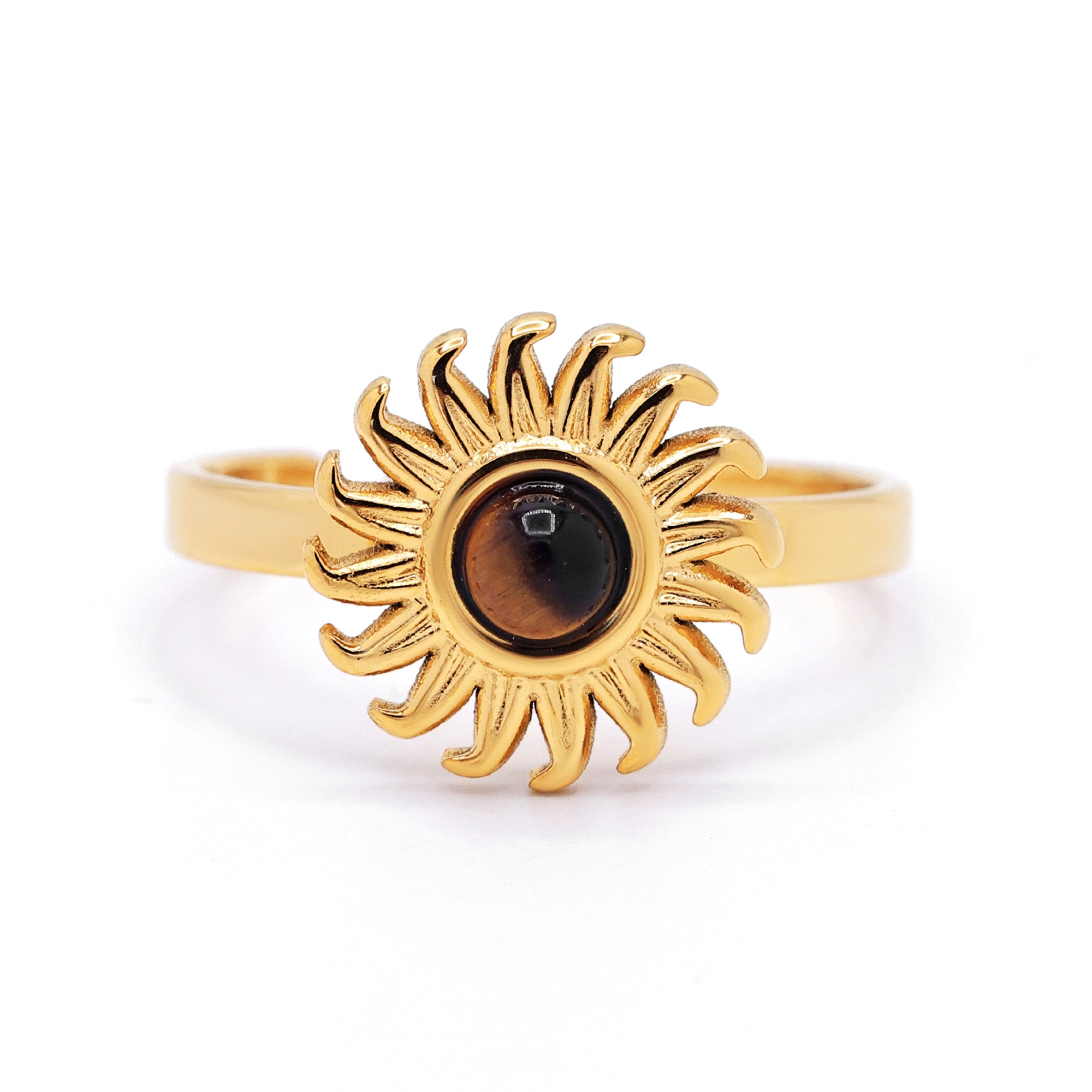Bague Ajustable "Vera" Acier Inoxydable