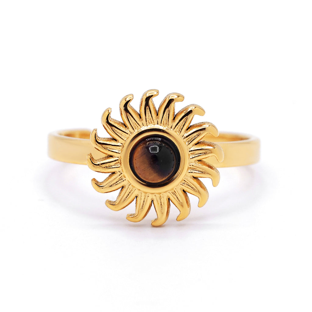 Bague Ajustable "Vera" Acier Inoxydable