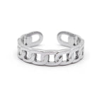 Bague Ajustable "Victoria" Acier Inoxydable