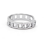 Bague Ajustable "Victoria" Acier Inoxydable