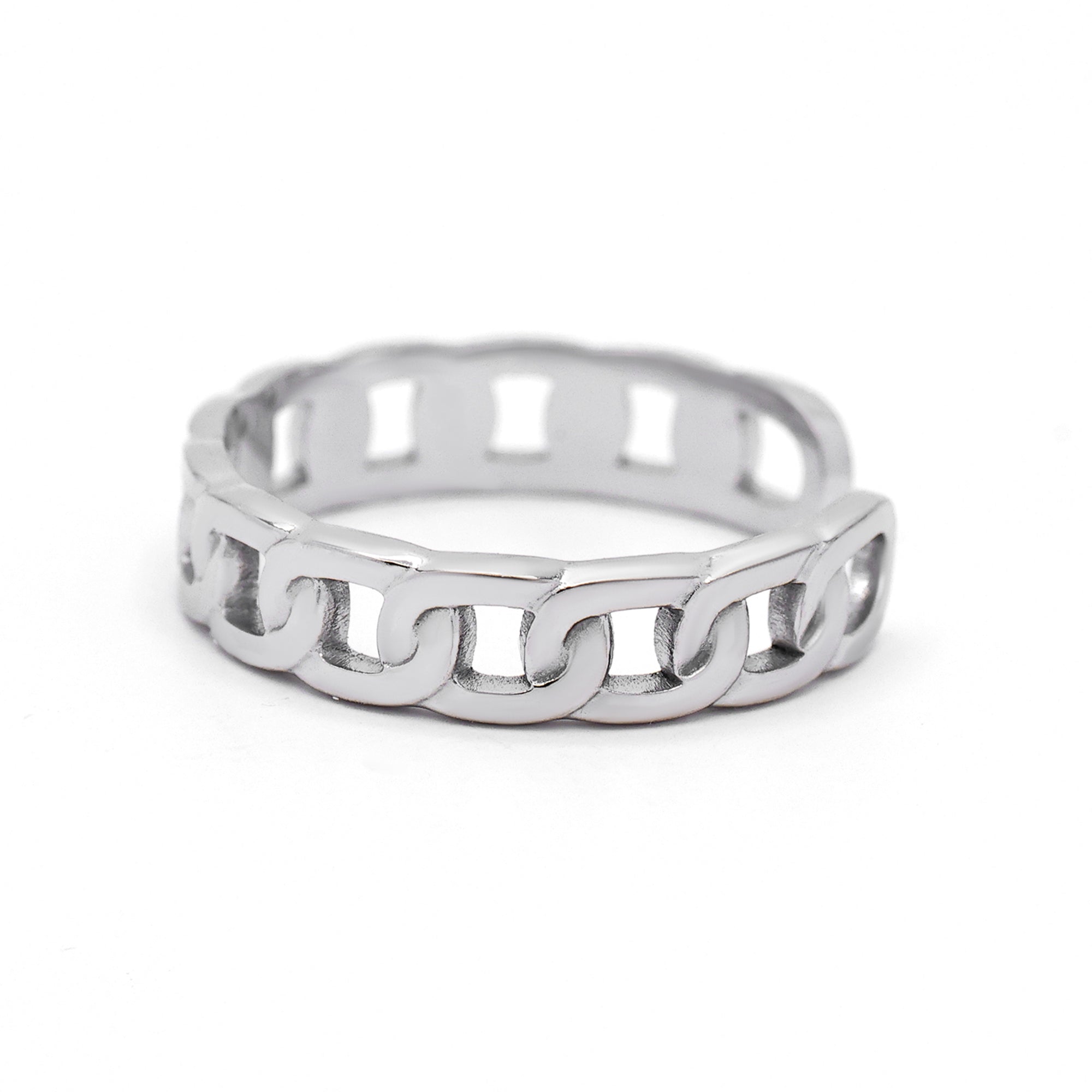 Bague Ajustable "Victoria" Acier Inoxydable
