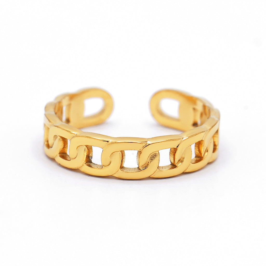 Bague Ajustable "Victoria" Acier Inoxydable