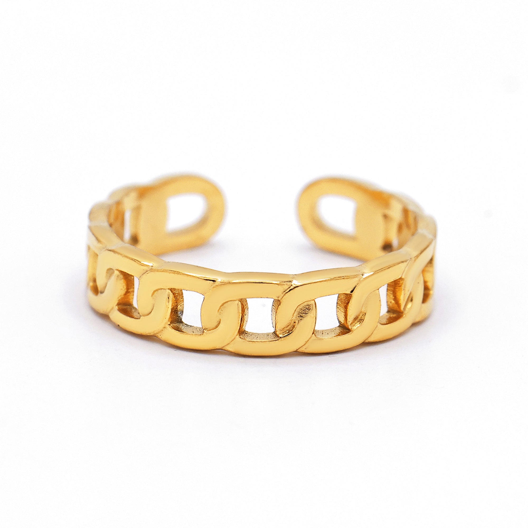 Bague Ajustable "Victoria" Acier Inoxydable