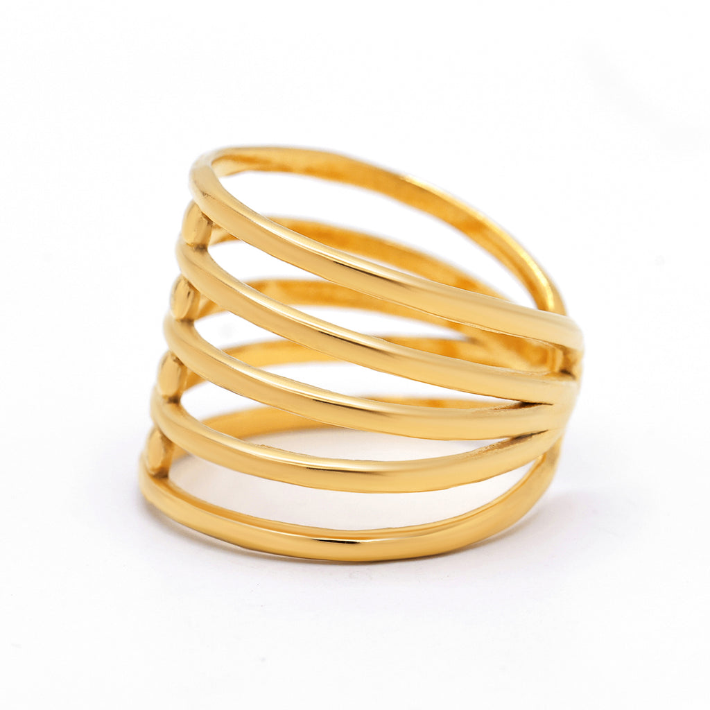 Bague Ajustable "Bérénice" Acier Inoxydable