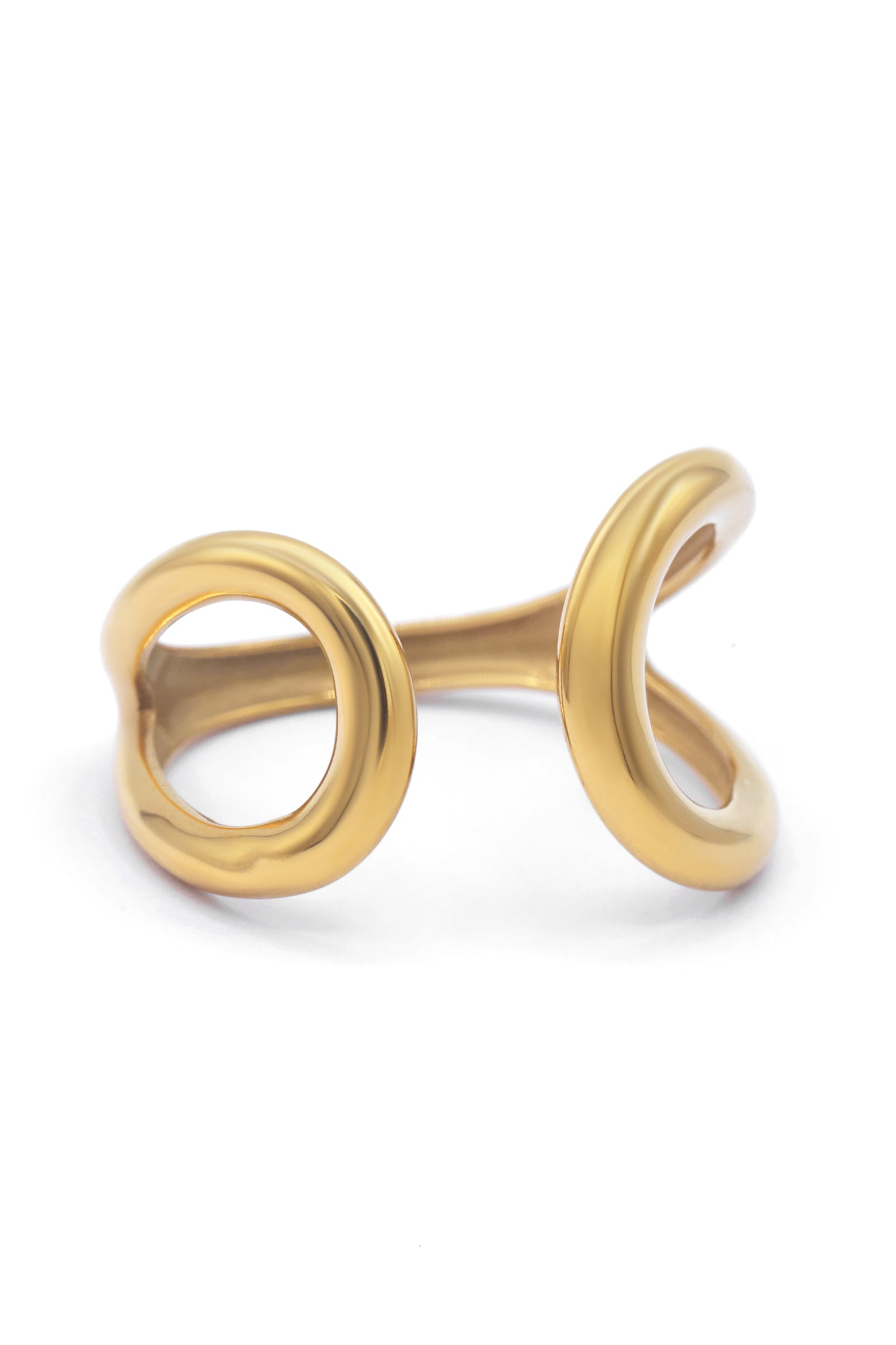 Bague Ajustable "Segolene" Acier Inoxydable
