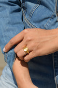Bague Ajustable "Suzette" Acier Inoxydable