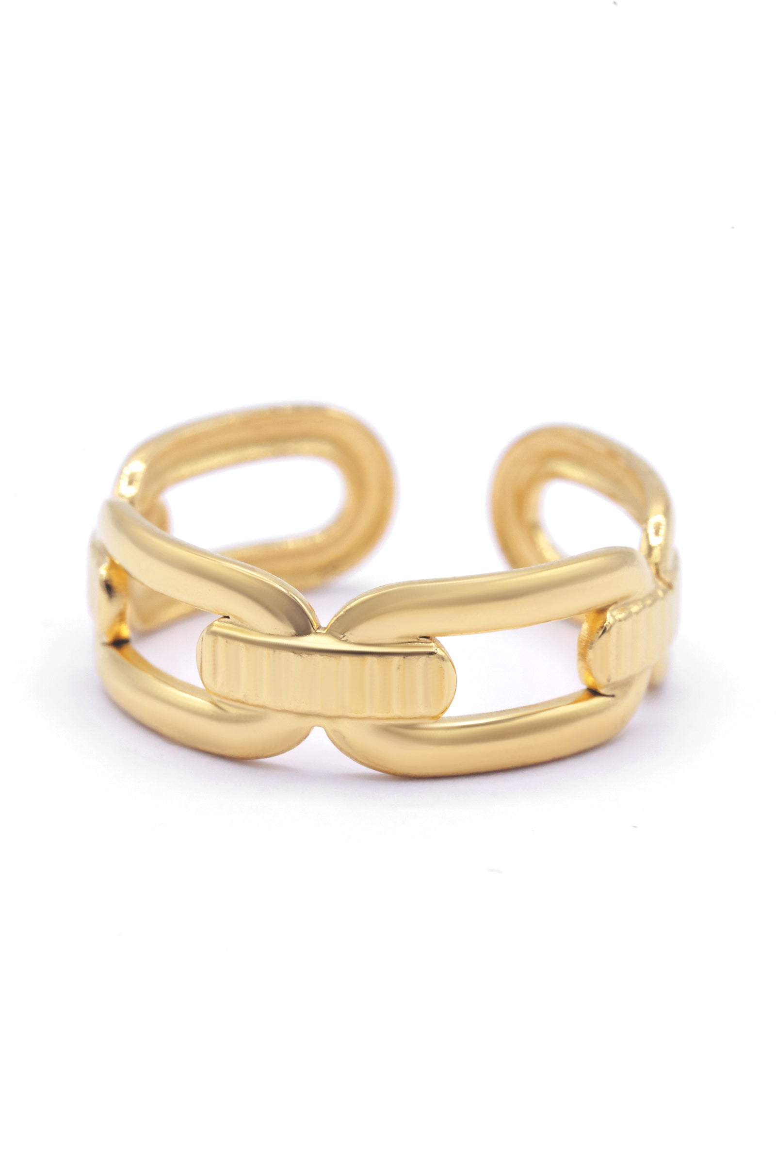 Bague Ajustable "Charlotte" Acier Inoxydable