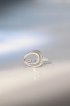 Bague Ajustable "Louna" Acier Inoxydable