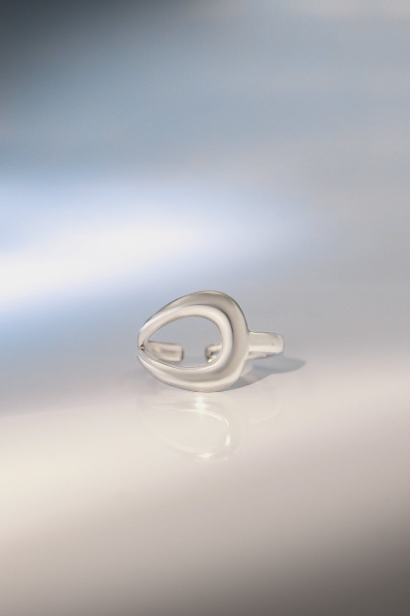 Bague Ajustable "Louna" Acier Inoxydable