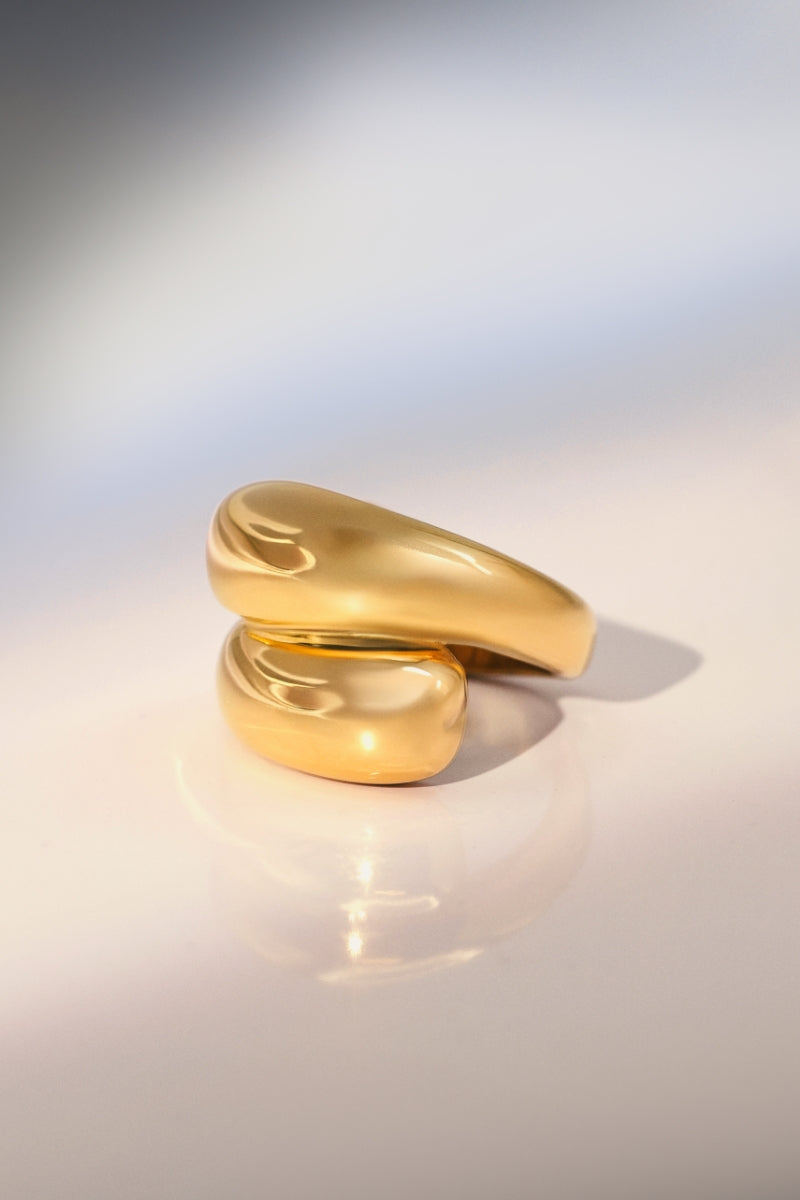 Bague "Gloria" Acier Inoxydable