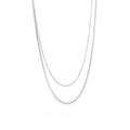 Collier Double Rang "Sonia" Acier Inoxydable