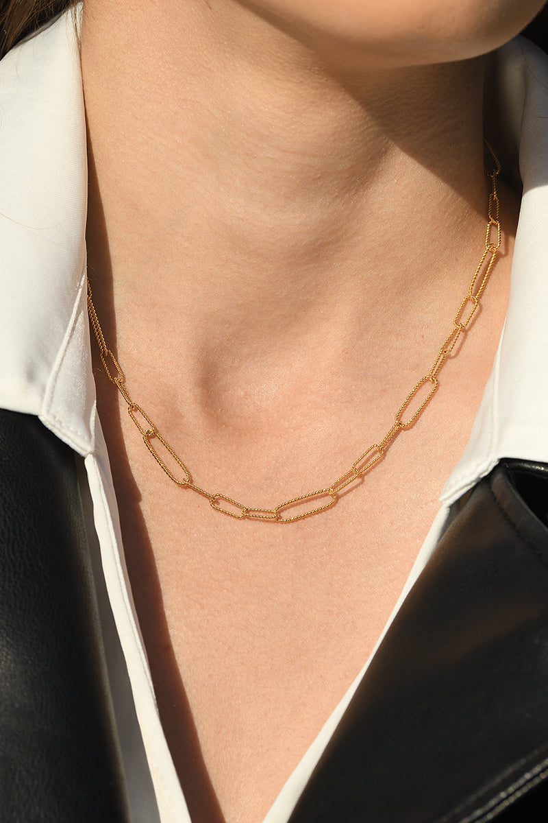 Collier "Perrine" Acier Inoxydable