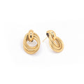 Boucles D'Oreilles "Coralie" Acier Inoxydable