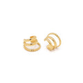 Earcuffs "Solange" Acier Inoxydable