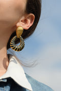 Boucles D'Oreilles "Viviane" Acier Inoxydable