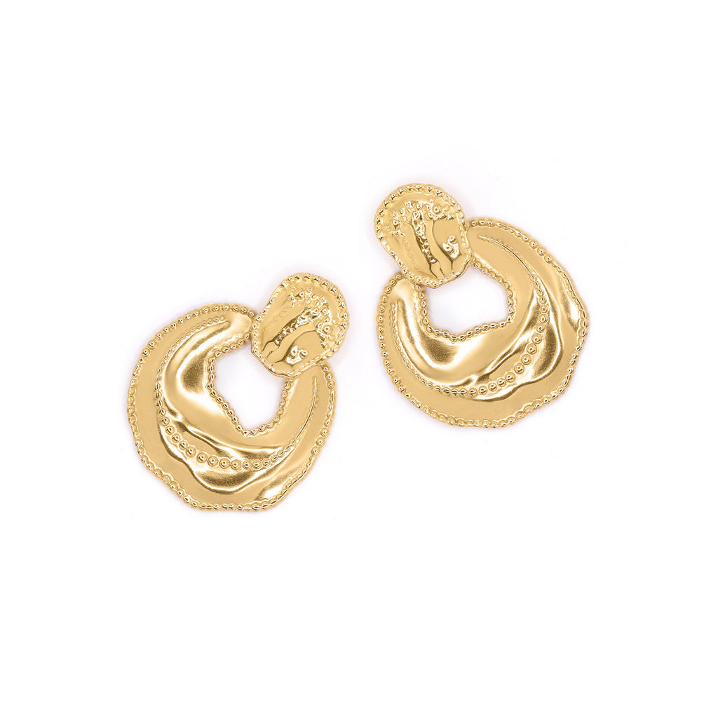 Boucles D'Oreilles "Ninon" Acier Inoxydable