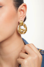 Boucles D'Oreilles "Ninon" Acier Inoxydable