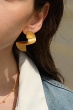 Boucles D'Oreilles "Ophelia" Acier Inoxydable